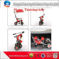 Hot selling Baby folding Tricycle new models, Plastic kids tricycle with back seat